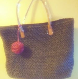 Merona straw bag